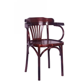 Кресло деревянное с обивкой Классик Люкс 205-01 (тон и обивка на выбор)