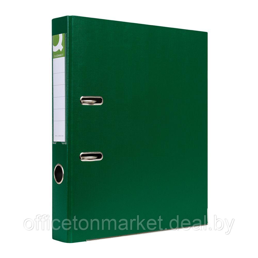 Папка-регистратор "Q-Connect ПВХ Эко", A4, 50 мм, зеленый - фото 1 - id-p200566493