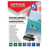 Пленка для ламинирования "Office Products", А6, 125 мкм, 100 шт.