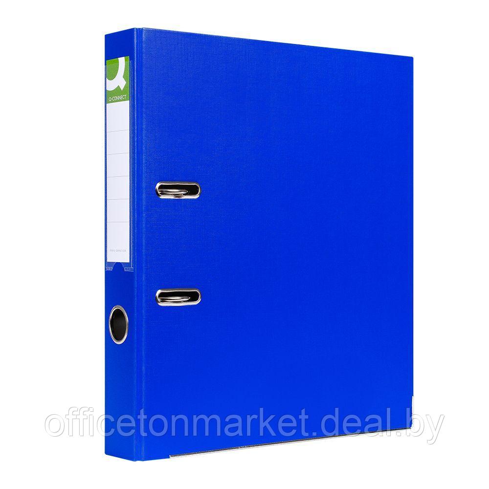 Папка-регистратор "Q-Connect ПВХ Эко", A4, 50 мм, синий - фото 1 - id-p200566502