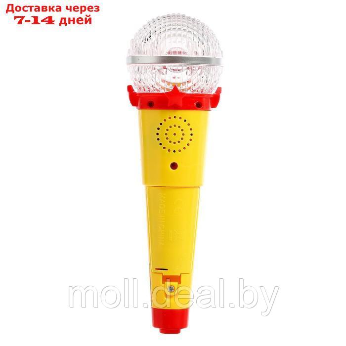 Микрофон, звук, свет, цвет жёлтый - фото 4 - id-p200533391