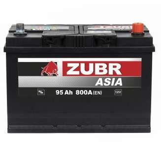 Аккумулятор ZUBR Ultra Asia (95 Ah) 800 A, 12 V Обратная, R+ D31 ZU950JS