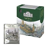 Чай "Ahmad Tea" Earl Grey, 100 пакетиковx2 г, черный