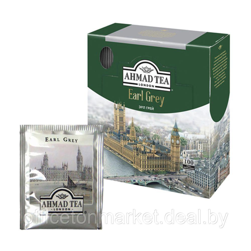 Чай "Ahmad Tea" Earl Grey, 100 пакетиковx2 г, черный - фото 1 - id-p200567262