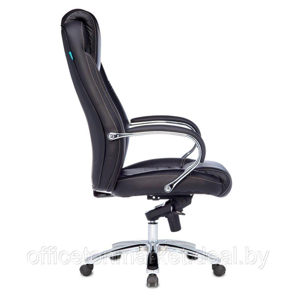 Кресло для руководителя Бюрократ "T-9923SL", кожа, металл, черный - фото 3 - id-p199279954