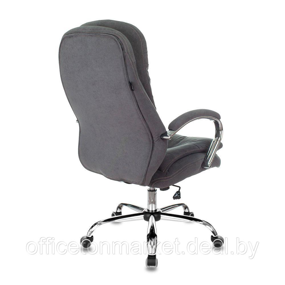 Кресло руководителя "Бюрократ T-9950SL Fabric", ткань, металл, серый - фото 4 - id-p200567279