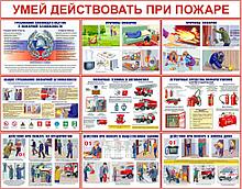 Плакаты по ПБ и ТБ