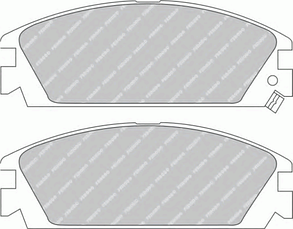 FDB454 Zigger 228 02=572288B !колодки дисковые п.\ Honda Accord 1.6/2.0 86-90