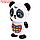 Музыкальная игрушка "Любимый дружок: Панда", звук, свет, цвет белый, фото 2