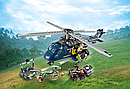 Конструктор Bela Dinosaur World 10925 Погоня за Блю на вертолёте (аналог Lego Jurassic World 75928) 415 дет, фото 2