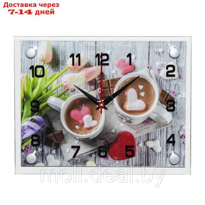 Часы настенные, серия: Кухня, "Перерыв на кофе", 20 х 26 см - фото 1 - id-p200531676