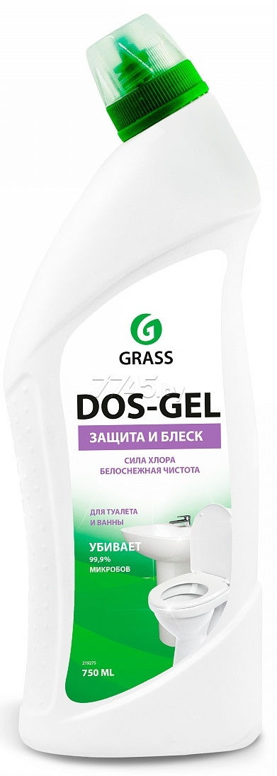 Grass DOS-Gel для туалета и ванны 750 мл