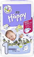 Подгузники для детей Bella baby Happy NewBorn ( 2-5 кг) 25 шт (Шаранговича 25)