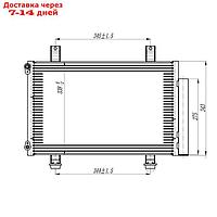 Радиатор кондиционера Swift (05-) Suzuki 95310-63J00, LUZAR LRAC 2462