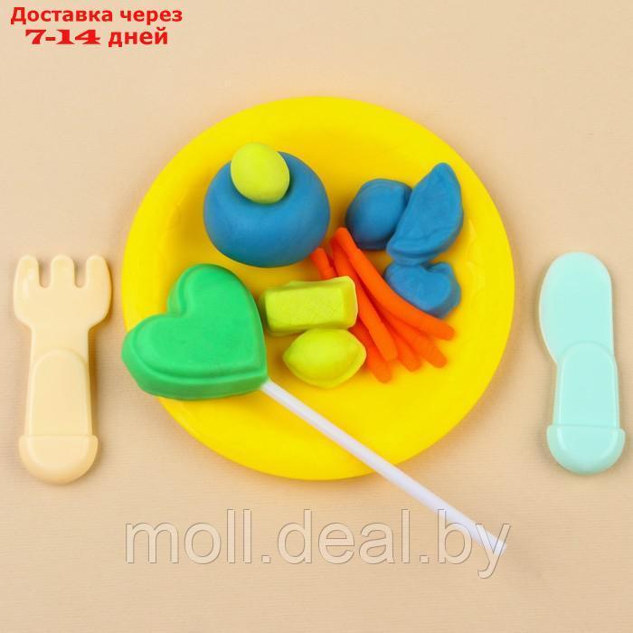 Игровой набор для лепки "Весёлые сладости", Маша и Медведь, 4 баночки с пластилином - фото 4 - id-p200533284