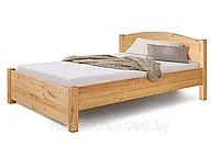 Кровать двуспальная из массива сосны KDLT18 2040х1900. Коммодум РБ.
