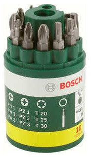 Набор: 9 бит + универсальный держатель Bosch (2607019452) Bosch - фото 1 - id-p200569800