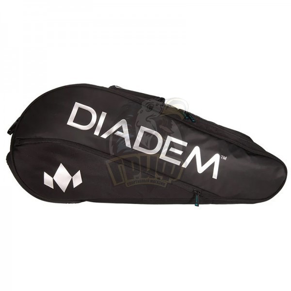 Чехол-сумка Diadem Tour Nova на 9 ракеток (черный) (арт. B-9-BLK/CHR) - фото 1 - id-p200576584