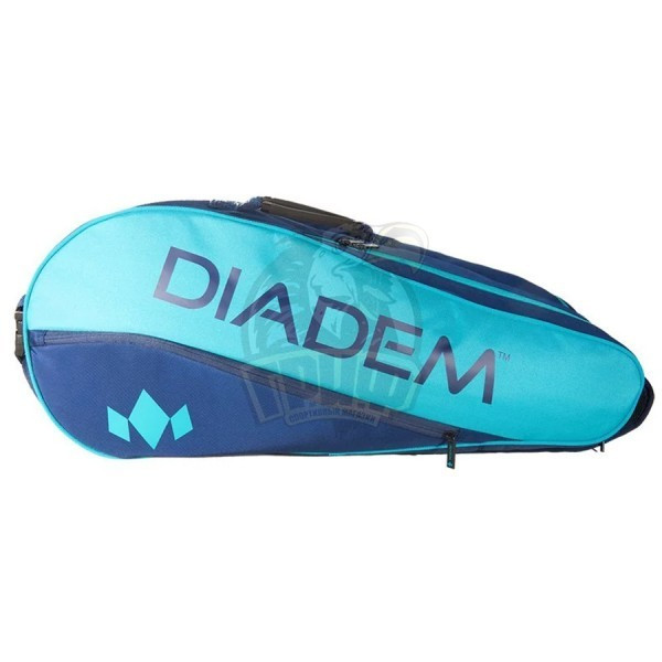 Чехол-сумка Diadem Tour Elevate на 9 ракеток (бирюзовый/синий) (арт. B-9-NVY/TL) - фото 1 - id-p200576585