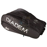 Чехол-сумка Diadem Tour Nova на 12 ракеток (черный) (арт. B2-12-BLK/CHR)