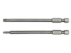 Биты TORX sec. T10, T25 1/4"х100мм (2шт) S2 HRC58-62 "Yato"