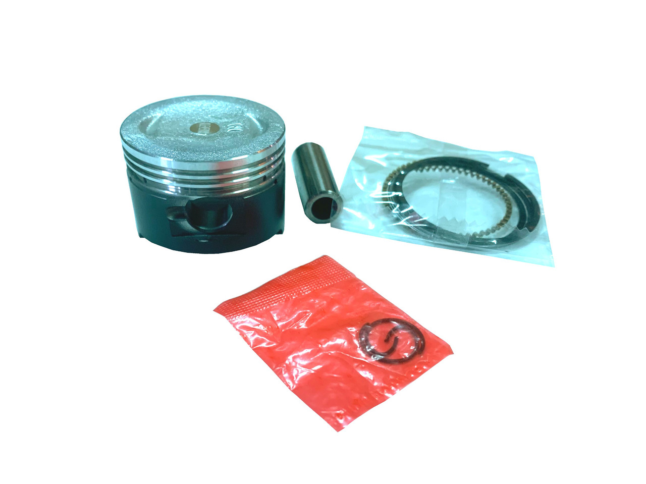 Поршень GY6-80cc Ф47 STD в сборе 9 (ТЕФЛОН)