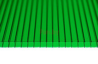 Поликарбонат сотовый Сэлмакс Групп Скарб зеленый 6000*2100*8 мм, 1 кг/м2