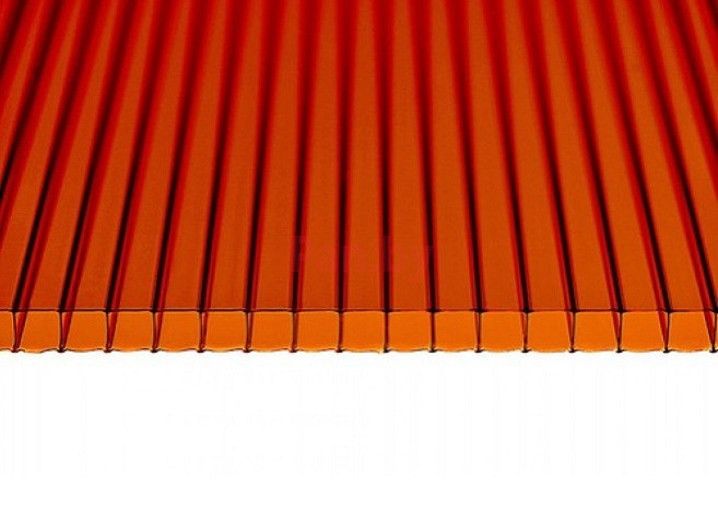 Поликарбонат сотовый Сэлмакс Групп Мастер бронза (коричневый) 6000*2100*10 мм, 0,96 кг/м2 - фото 1 - id-p200581495