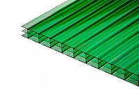 Поликарбонат сотовый Сэлмакс Групп Скарб-про зеленый 6000*2100*16 мм, 2 кг/м2