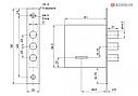 ЗАМОК BORDER D 8-8 (5 ключей), фото 4