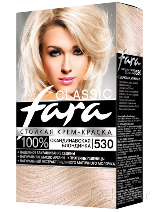 Краска для волос Fara Classic - 507, 500, 530 (Шаранговича 25) - фото 4 - id-p200587951