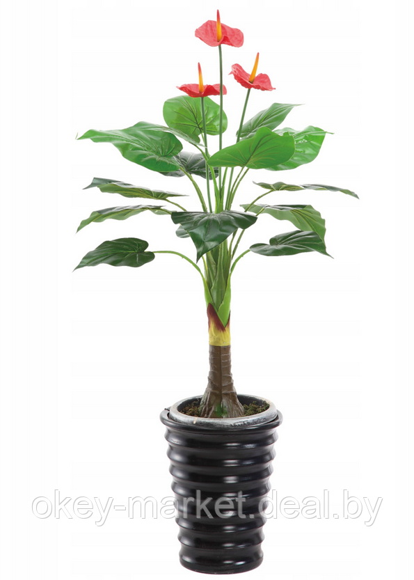 Искусственное растение / Антуриум 90 см