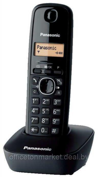 Беспроводной телефон Panasonic "Dect KX-TG1611RU", серый - фото 1 - id-p197931689