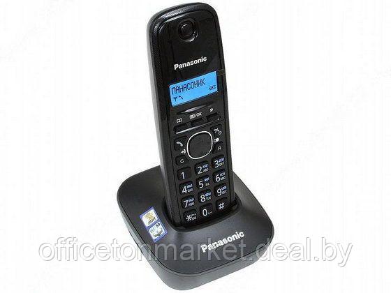 Беспроводной телефон Panasonic "Dect KX-TG1611RU", серый - фото 2 - id-p197931689