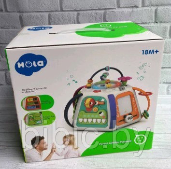 Детский мультибокс для малышей развивающий, многофункциональный сортер музыкальный центр игрушка для детей 806 - фото 5 - id-p200589355