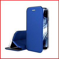 Чехол-книга Book Case для Samsung Galaxy A12 / A12s / M12 (темно-синий) SM-A125 / SM-A127 / SM-M125