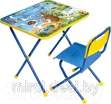 Комплект мебели с детским столом Ника КП/7 Хочу все знать