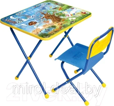 Комплект мебели с детским столом Ника КП/7 Хочу все знать - фото 1 - id-p200594046