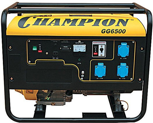 Бензиновый генератор Champion GG6500, фото 2