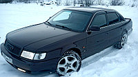 Дефлекторы окон Audi 100 C4 седан, A6 C4 седан 1990-1997 "ТТ" ШИРОКИЙ