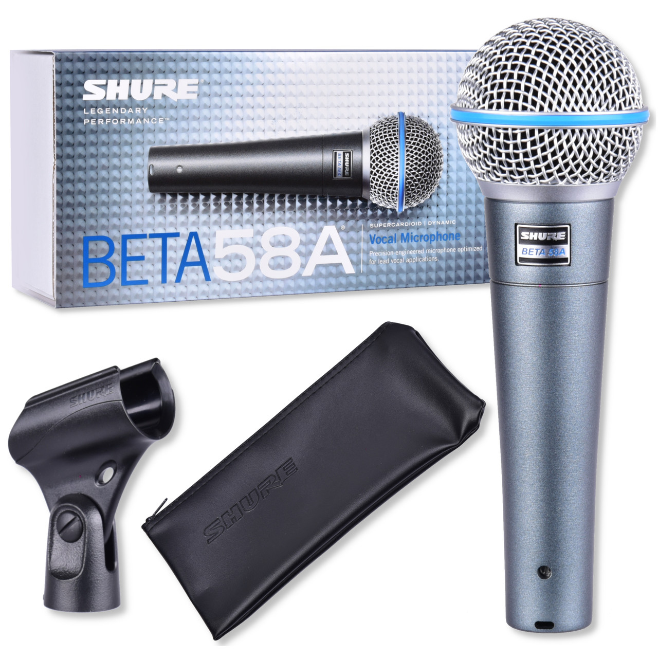 Микрофон Shure Beta 58A - фото 1 - id-p200616260