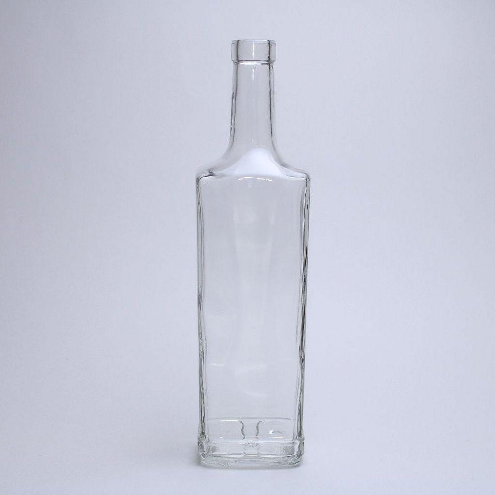 Стеклянная бутылка 0,500 л. (500 мл.) Агат (20*21), фото 1