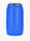 Бочка пластиковая Open Top 227 литров (Стандарт ЗТИ ) с крышкой и металлическим хомутом, фото 3