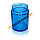 Стеклянная банка 0,250 л. (250 мл.) ТВИСТ ОФФ (66) Deep Ровная синяя (стеклобанка), фото 2