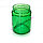 Стеклянная банка 0,250 л. (250 мл.) ТВИСТ ОФФ (66) Deep Ровная зелёная (стеклобанка), фото 2