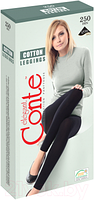 Conte Cotton Leggings 3 nero 250 den (Шаранговича 25)