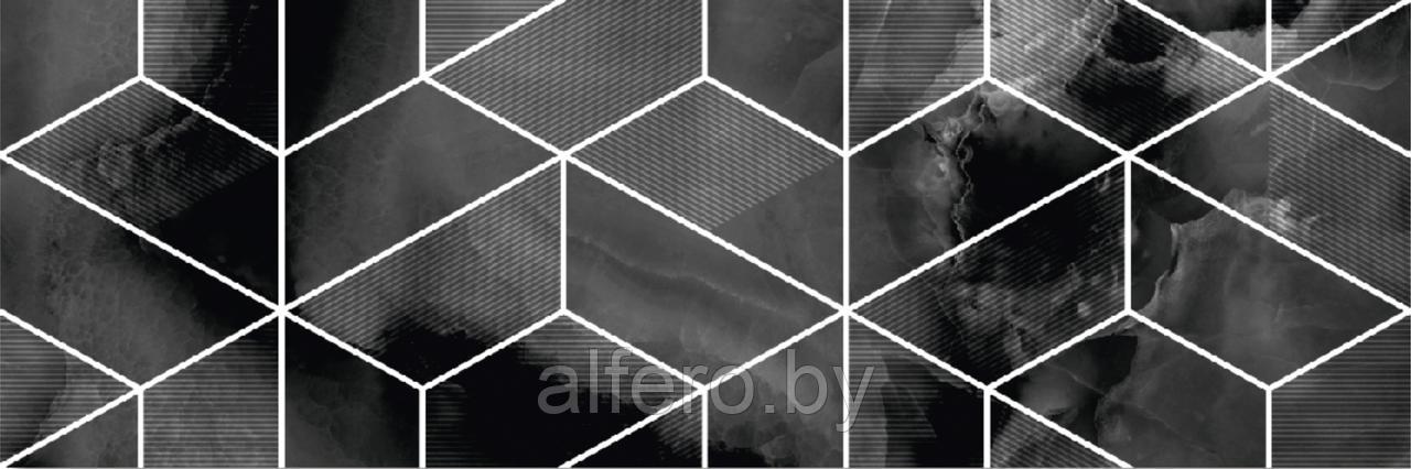 Керамическая плитка Асуан 5Д 750х250 черный Керамин - фото 2 - id-p200627437