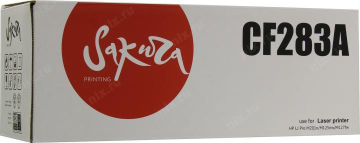 Картридж SAKURA CF283A для HP LJ Pro M125/M127/M201
