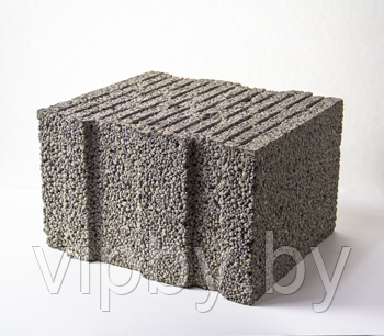 Блок керамзитобетонный стеновой толщина 200мм от 195р. с доставкой - фото 1 - id-p200641443