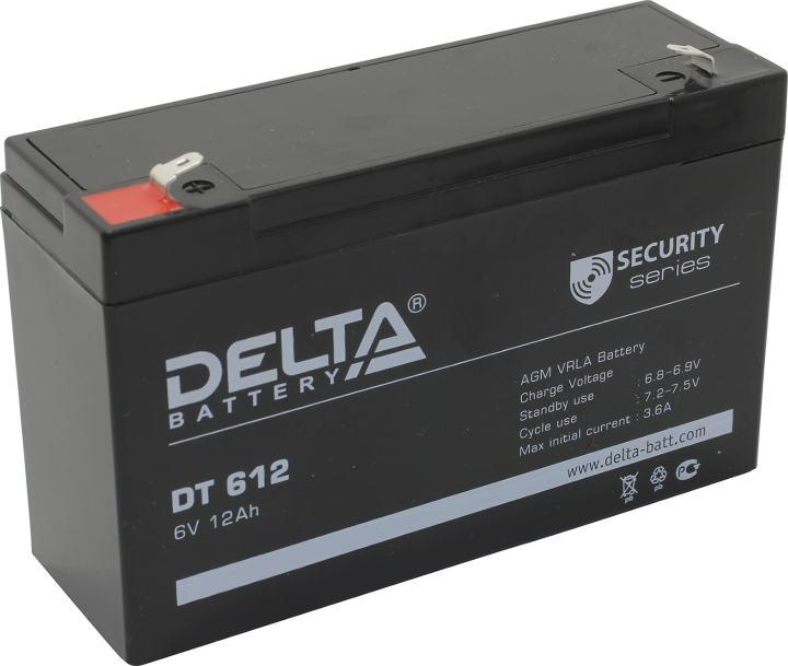 Аккумулятор Delta DT 612 (6V, 12Ah)